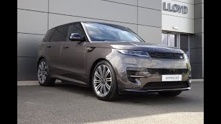 RANGE ROVER SPORT 3 0 P440e Autobiography 5dr Auto SN72 WPK Lloyd Land Rover Kelso [upl. by Florentia450]