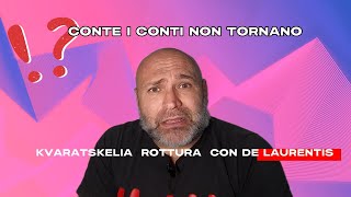 DE LAURENTIIS contro KVARATSKHELIA  CONTE I CONTI NON TORNANO [upl. by Anne-Corinne]