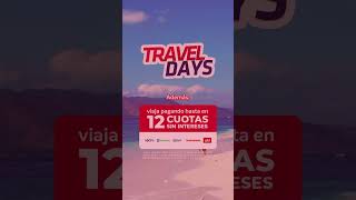 ✈️¡Aprovecha los Travel Days ✈️ viajes [upl. by Nosam933]