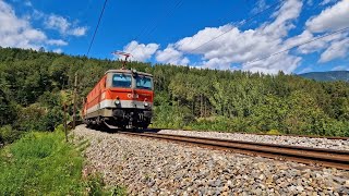 Trainspotting Semmeringbahn August 2024 Teil 1 [upl. by Bertsche440]