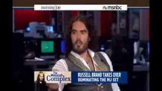 Russell Brand Embarrasses MSNBC [upl. by Gytle39]