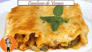 Canelones de Verano  Receta de Cocina en Familia [upl. by Biebel]