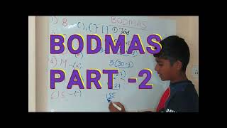 BODMAS Rule Step by Step PART 2  8th Grade Students Explanation  Skylight Tuition [upl. by Godred]