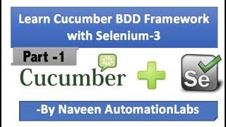 Cucumber  jvm BDD Framework with Selenium WebDriver  Part 1 [upl. by Nnaes]