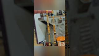 Short galsar designs How to make gold jewellery ornaments Gold mangalsutra design 22 carat [upl. by Lark730]