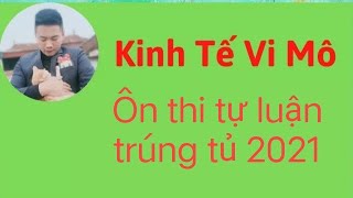 Kinh tế vi mô Ôn thi tự luận kinh tế vi mô trúng tủ đề thi cuối kì 2021 ❤️ Quang Trung TV [upl. by Agnimod414]