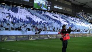 Malmö FFHelsingborg 20110524 Den avbrutna matchen Läktarfilm [upl. by Atikat]