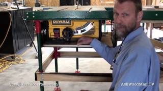 929 Benchtop Saw Table Upgrade • Video 8 [upl. by Brebner]