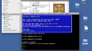 Running DOS Programs on Mac With DOSBox Macintosh OS X [upl. by Etteyafal220]