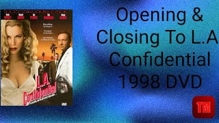 Opening amp Closing To LA Confidential 1998 DVD [upl. by Swee778]