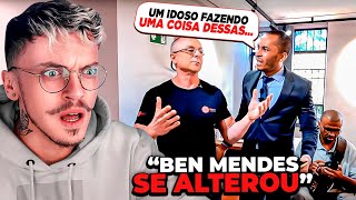 ben mendes se DESCONTROLA com idoso em reportagem [upl. by Jarrow648]