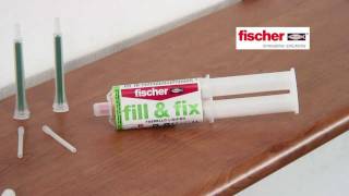 fischer FillampFix il kit completo per le piccole riparazioni [upl. by Ambrogino226]