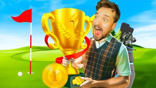 MY FIRST TIME WINNING Golf It [upl. by Stinky]