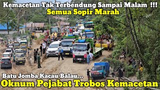 Kemacetan Tak Terbendung Hingga Malam  Oknum Pejabat Trobos Kemacetan Di Batu Jomba [upl. by Rorry]