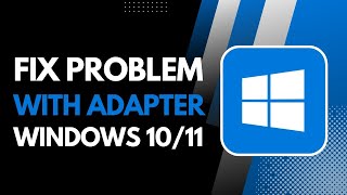 Fix Problem With Wireless Adapter Or Access Point In Windows 1011 [upl. by Rowena56]