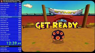 Wacky Races Starring Dastardly amp Muttley  New WR Time Attack Skipless Speedrun 4113880 [upl. by Yelrah455]