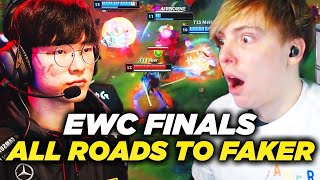 LS  ALL ROADS LEAD TO FAKER  EWC FINALS  TES vs T1 [upl. by Solnit556]