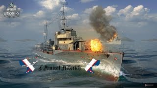 World Of Warships  Découverte du Gnevny et du Königsberg  FR [upl. by Sisi331]