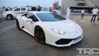 Twin Turbo Huracan Stock MotorTrans 14 mile Record [upl. by Weidar]