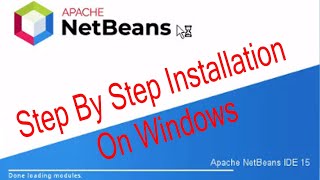 how to install netbeans 15 in windows 10 [upl. by Nivlad]