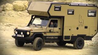 Rockwilder® Expeditionsfahrzeug Mercedes G Weltreisemobil Fels und Stein [upl. by Brooks]