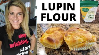 NEW KETO FLOUR DISCOVERY │ TASTE AND TEXTURE OF REAL FLOUR │ KETO BISCUITS LUPIN FLOUR │KETO REWIND [upl. by Auqenat]