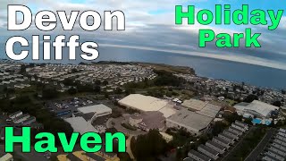 Devon Cliffs Haven Holiday amp Caravan Park  Aerial photography [upl. by Maleen]