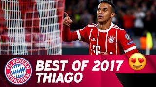 Thiago  Best Goals and Skills 2017 🔴⚪  FC Bayern [upl. by Ailekahs]