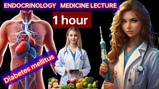 Endocrinology medicine 💊 lecture 1 HOUR ❤️👍 diabetes mellitus medicine endocrinology mbbs [upl. by Anot506]