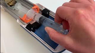 How to Load a Syringe into the FreedomEdge [upl. by Hitt810]