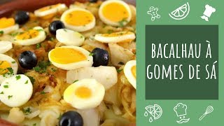 Bacalhau à Gomes de Sá  TeleCulinária [upl. by Nrev]