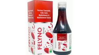 FELYNO Syrup Ferrous Fumarate Folic Acid Multivitamin Syrup [upl. by Richy]