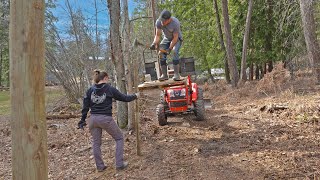 Starting With The Hardest Part Fencing Our Off Grid Mountain Property [upl. by End]