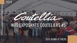 Coutellia 2024  couteliers dart et couteliers fabricants 5 [upl. by Danforth]