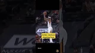 Jordan Clarkson shooting form [upl. by Eserahs588]