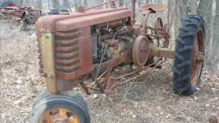 Old Farm Tractors in Junk Yards [upl. by Ecar701]