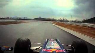 Korean GP circuit first F1 run with Karun Chandhok [upl. by Sukhum]