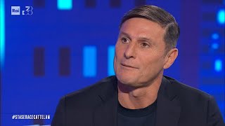 Lintervista a Javier Zanetti  Stasera cè Cattelan su Rai 2 del 31012024 [upl. by Favata]