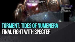 Torment Tides of Numenera  Final fight with Specter [upl. by Airegin]