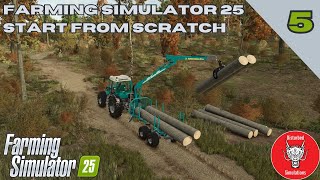 FARMING SIMULATOR 25  START FROM SCRATCH  Episode 5 [upl. by Amocat]