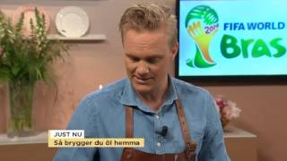 Så brygger du öl hemma  Nyhetsmorgon TV4 [upl. by Enait]