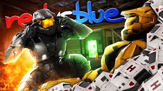 They added a PLAYABLE Red Vs Blue Mission to Halo 3 [upl. by Nikolaos]