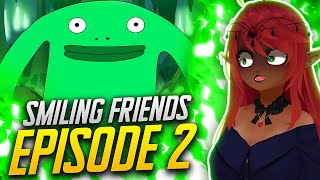 IM MR FROG  Smiling Friends Episode 2 Reaction [upl. by Haduhey222]