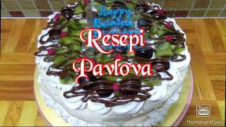 Resepi Pavlova Oven Ummi [upl. by Anierdna137]