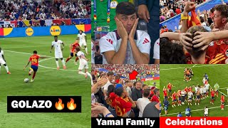 Spain Fans Reactions to Lamine Yamal Wonder Goal vs France [upl. by Ycnaf]