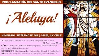 ¡Aleluya Weber HL668  Proclamación del Santo Evangelio [upl. by Soule95]