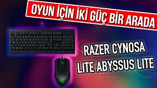 Oyun İçin İki Güç Bir Arada Razer Cynosa Lite Abyssus Lite [upl. by Aniral]