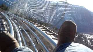 mountain coaster in Glenwood Springs  Colorado [upl. by Enos]