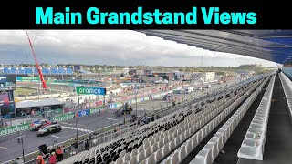 Zandvoort Main Grandstand Views  Dutch Grand Prix [upl. by Ancelin37]