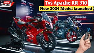 tvs apache rr 310 new model 2024 launched  5 Big Changes  apache rr 310 next generation model [upl. by Kennan608]